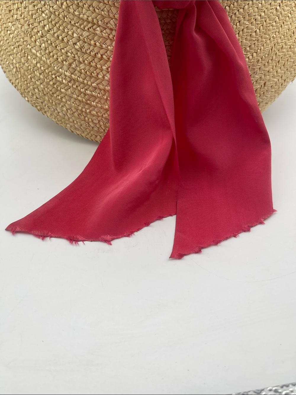 Eugenia Kim Straw Hat Beach Sun Sunhat Ribbon Tie Adjustable - Picture 5 of 12